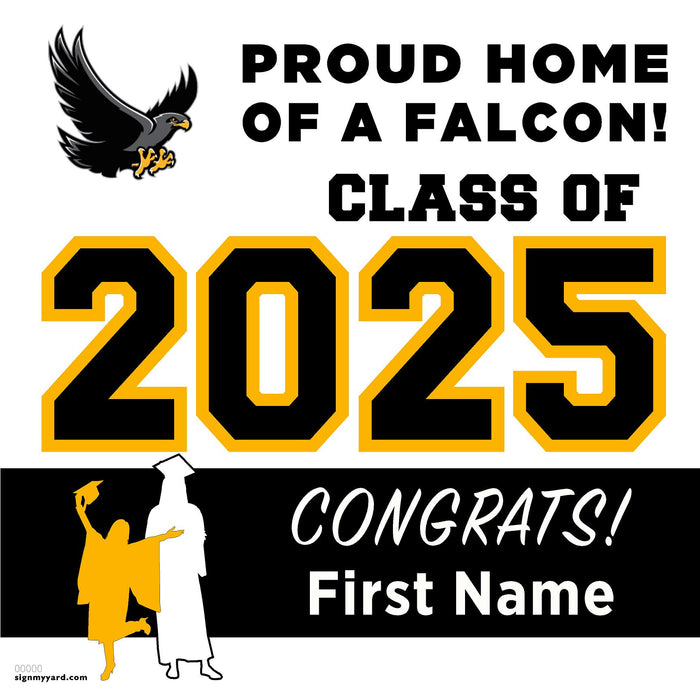 Andrew P. Hill High School 24x24 Class of 2025 Yard Sign (Option A)