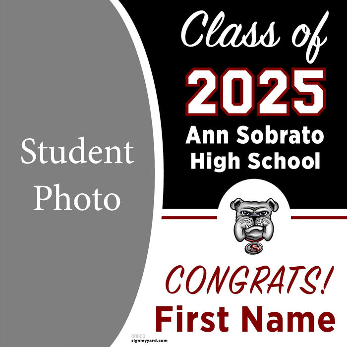 Ann Sobrato High School 24x24 Class of 2025 Yard Sign (Option C)