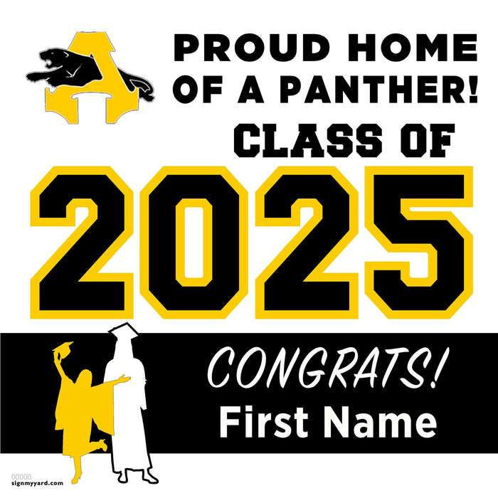 Antioch High School 24x24 Class of 2025 Yard Sign (Option A)