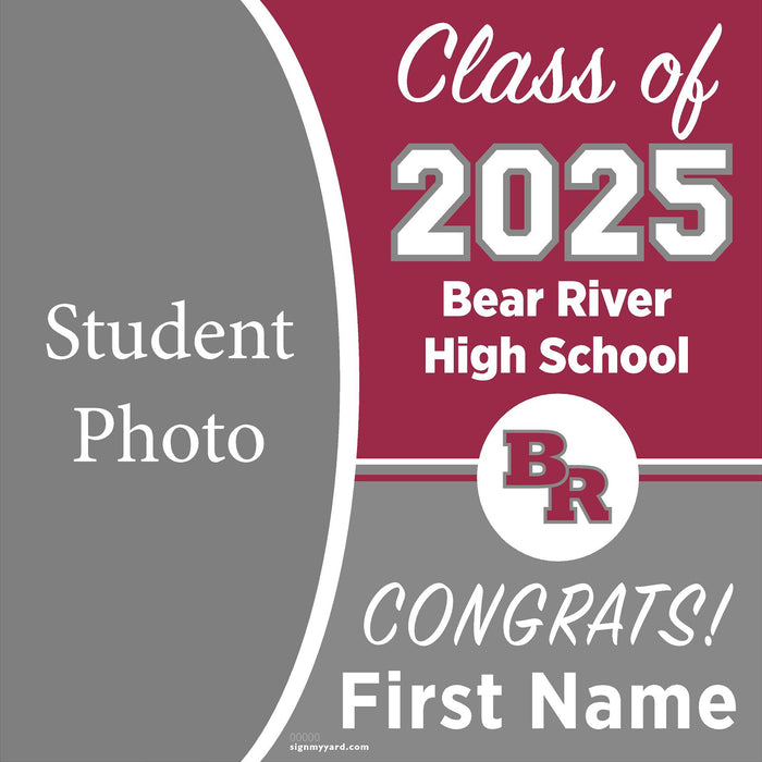 Bear River High School 24x24 Class of 2025 Yard Sign (Option C)