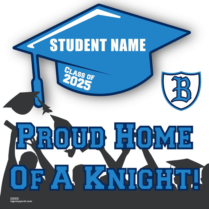 Bullard High School 24x24 Class of 2025 Yard Sign (Option B)