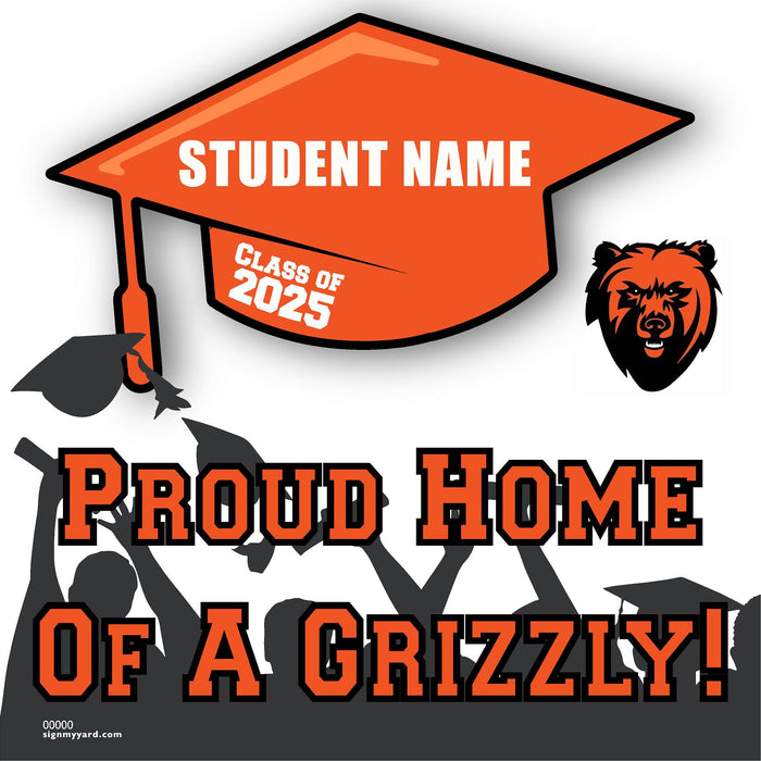 California High School 24x24 Class of 2025 Yard Sign (Option B)