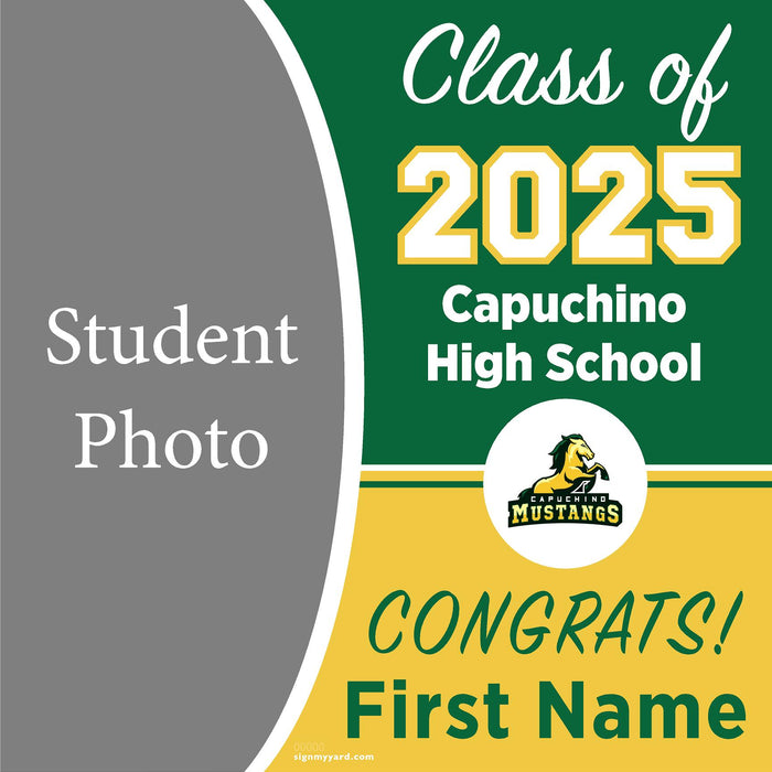 Capuchino High School 24x24 Class of 2025 Yard Sign (Option C)