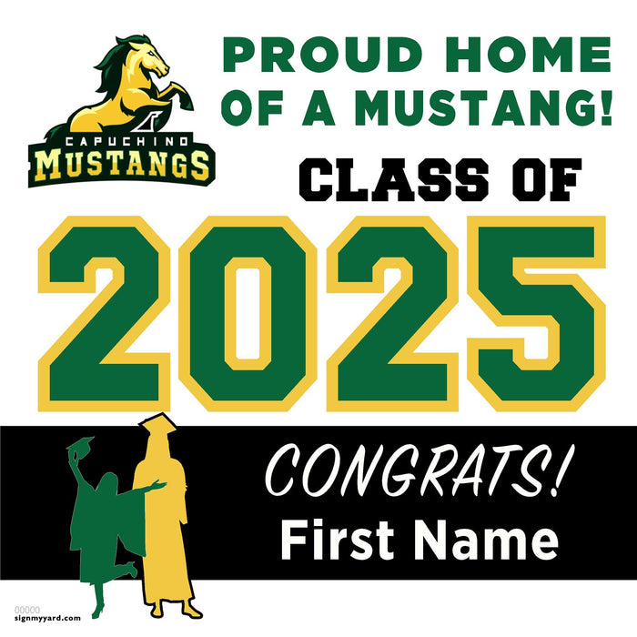 Capuchino High School 24x24 Class of 2025 Yard Sign (Option A)