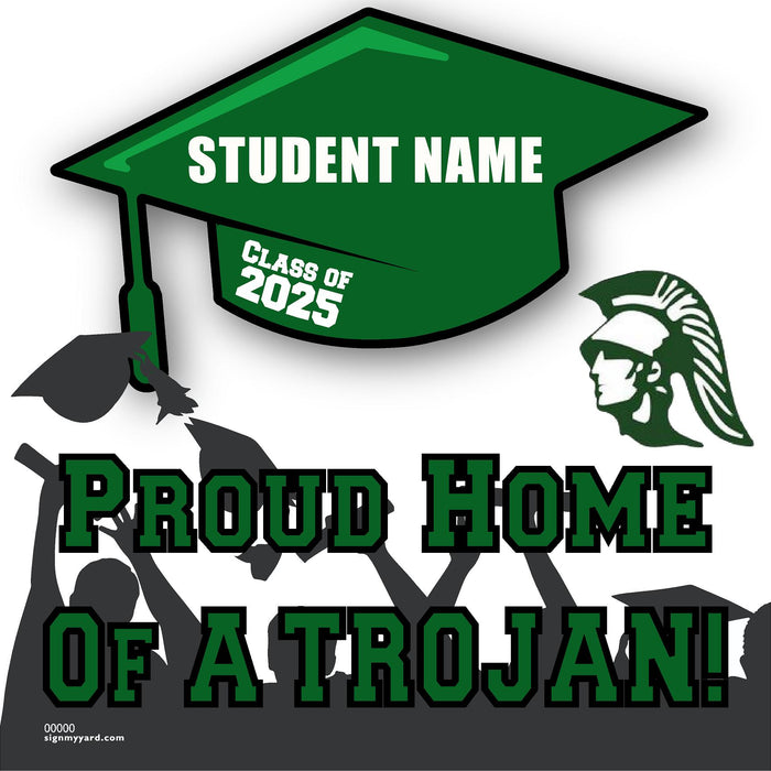 Castro Valley High School 24x24 Class of 2025 Yard Sign (Option B)