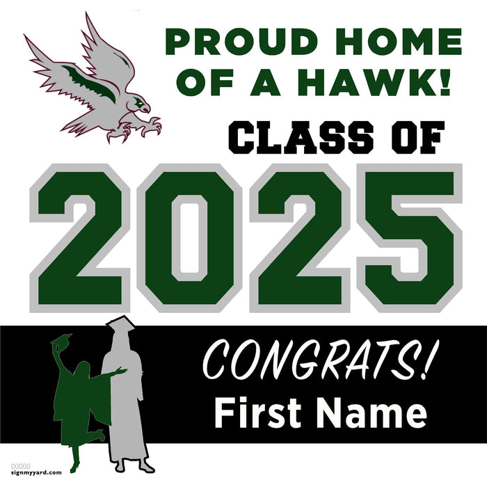 Central Valley High School 24x24 Class of 2025 Yard Sign (Option A)