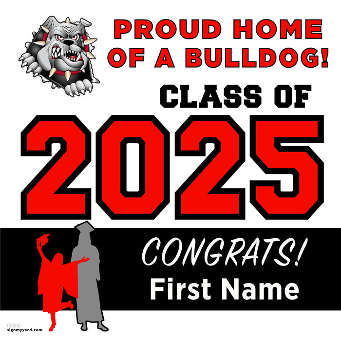 Ceres High School 24x24 Class of 2025 Yard Sign (Option A)