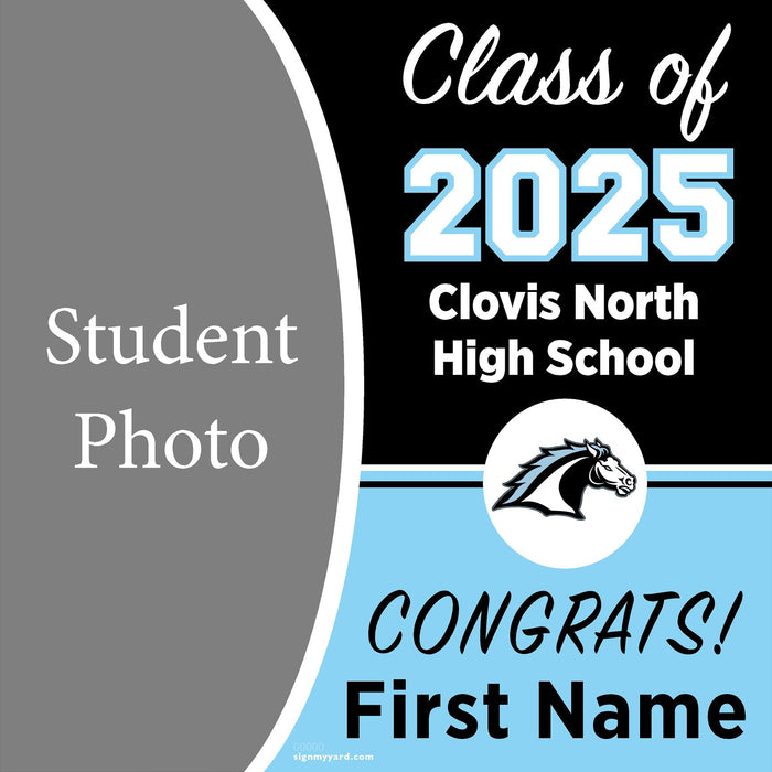 Clovis North High School 24x24 Class of 2025 Yard Sign (Option C)