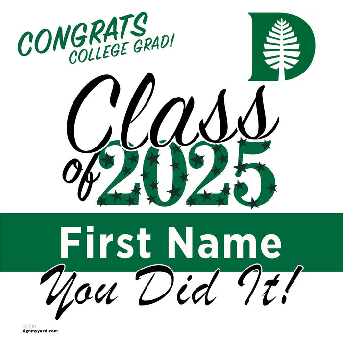 Dartmouth College 24x24 Class of 2025 Yard Sign (Option B)