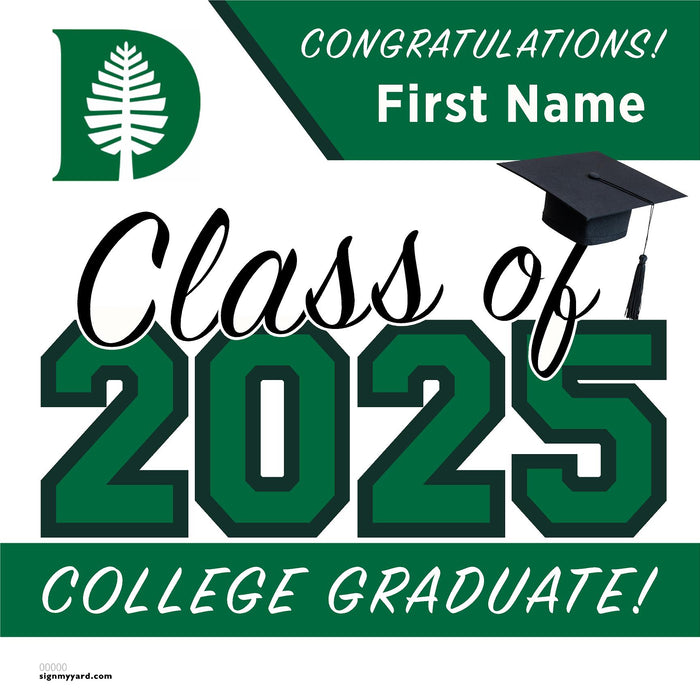 Dartmouth College 24x24 Class of 2025 Yard Sign (Option A)