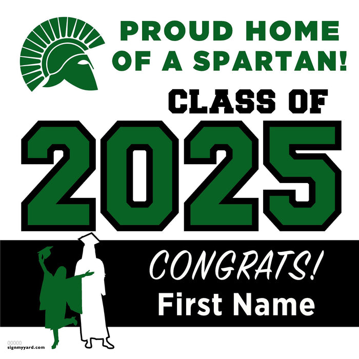 De La Salle High School 24x24 Class of 2025 Yard Sign (Option A)