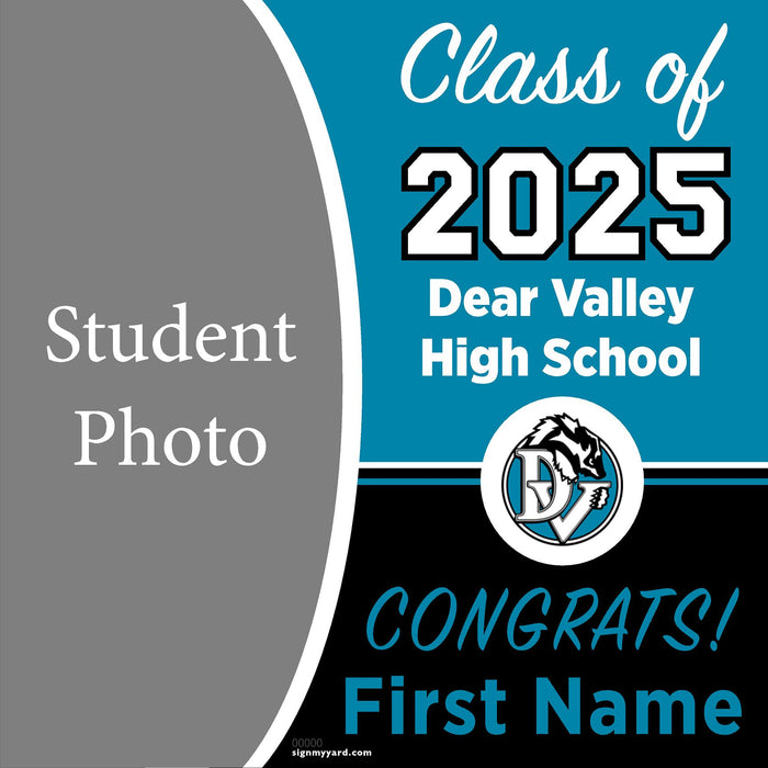 Deer Valley High School 24x24 Class of 2025 Yard Sign (Option C)