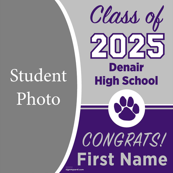 Denair High School 24x24 Class of 2025 Yard Sign (Option C)