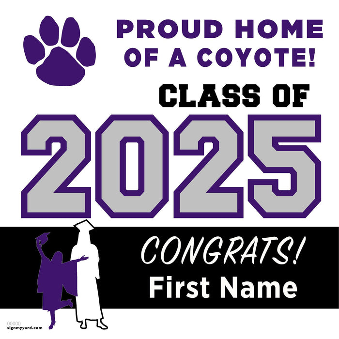 Denair High School 24x24 Class of 2025 Yard Sign (Option A)