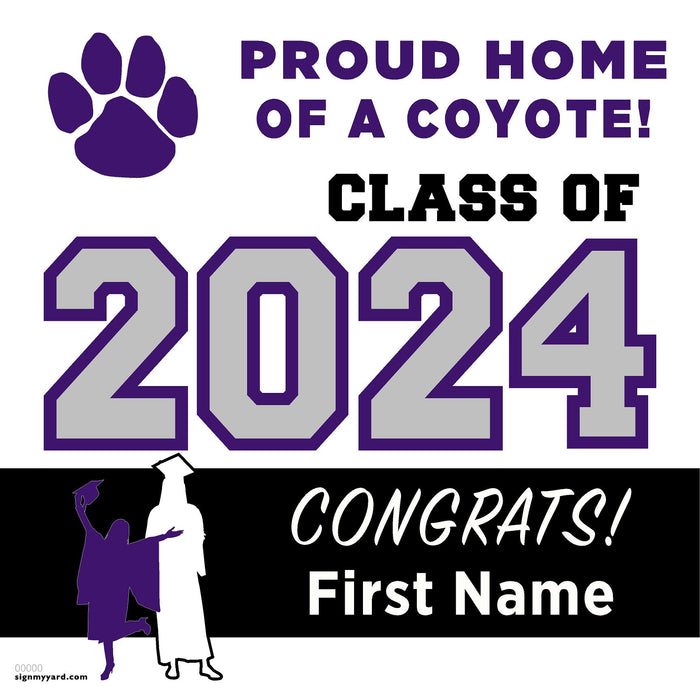 Denair High School 24x24 Class of 2024 Yard Sign (Option A)