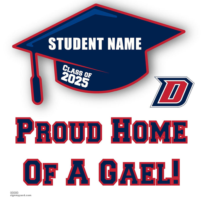 Dublin High School 24x24 Class of 2025 Yard Sign (Option B)