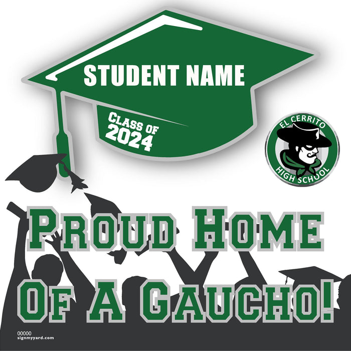 El Cerrito High School 24x24 Class of 2024 Yard Sign (Option B)