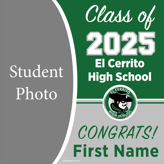 El Cerrito High School 24x24 Class of 2025 Yard Sign (Option C)