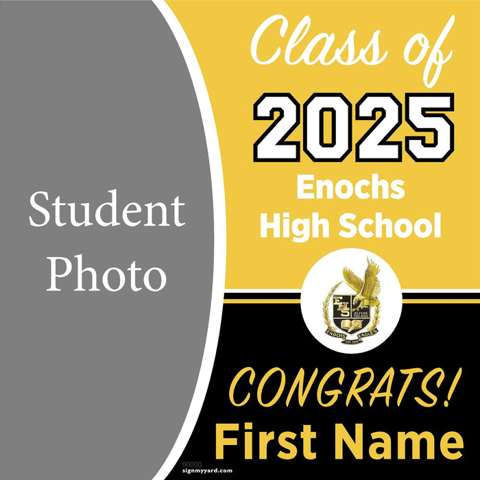 Enochs High School 24x24 Class of 2025 Yard Sign (Option C)