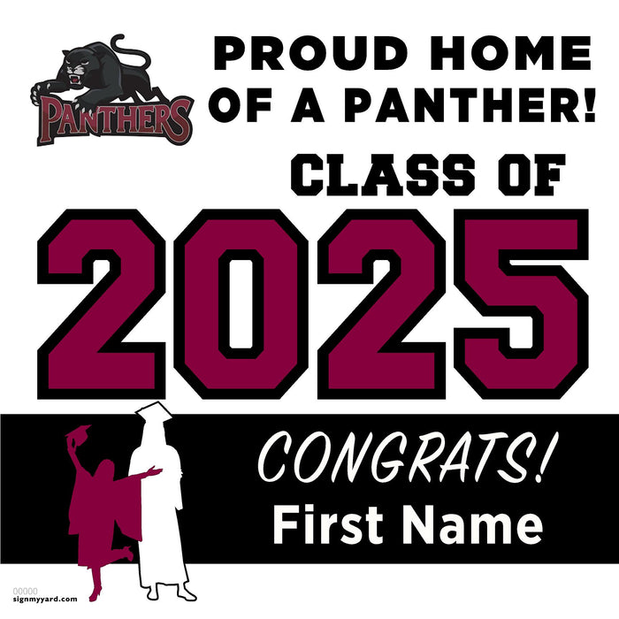 Florin High School 24x24 Class of 2025 Yard Sign (Option A)