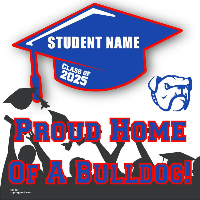 Folsom High School 24x24 Class of 2025 Yard Sign (Option B)