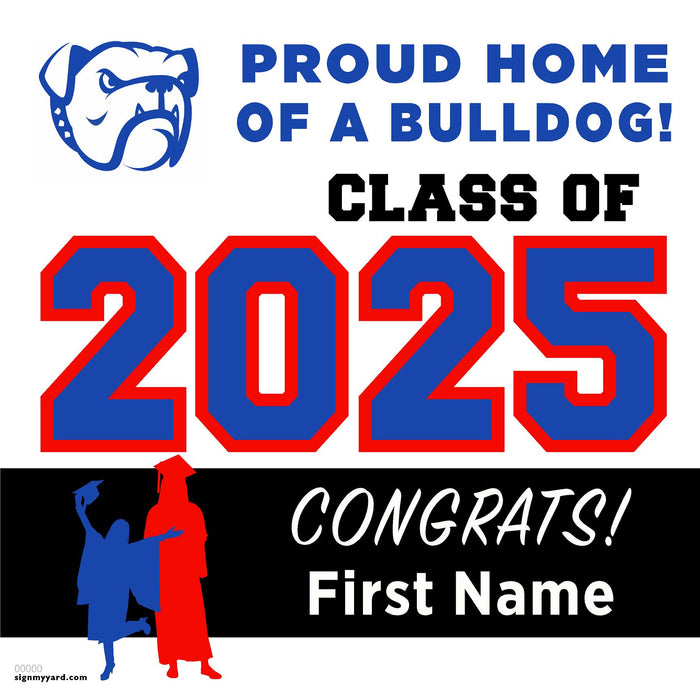 Folsom High School 24x24 Class of 2025 Yard Sign (Option A)