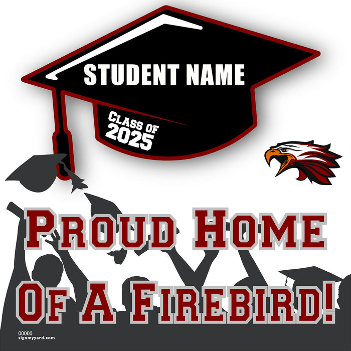 Fremont High School 24x24 Class of 2024 Yard Sign (Option B)