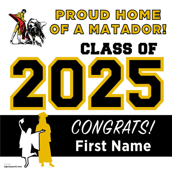 Granada High School 24x24 Class of 2025 Yard Sign (Option A)