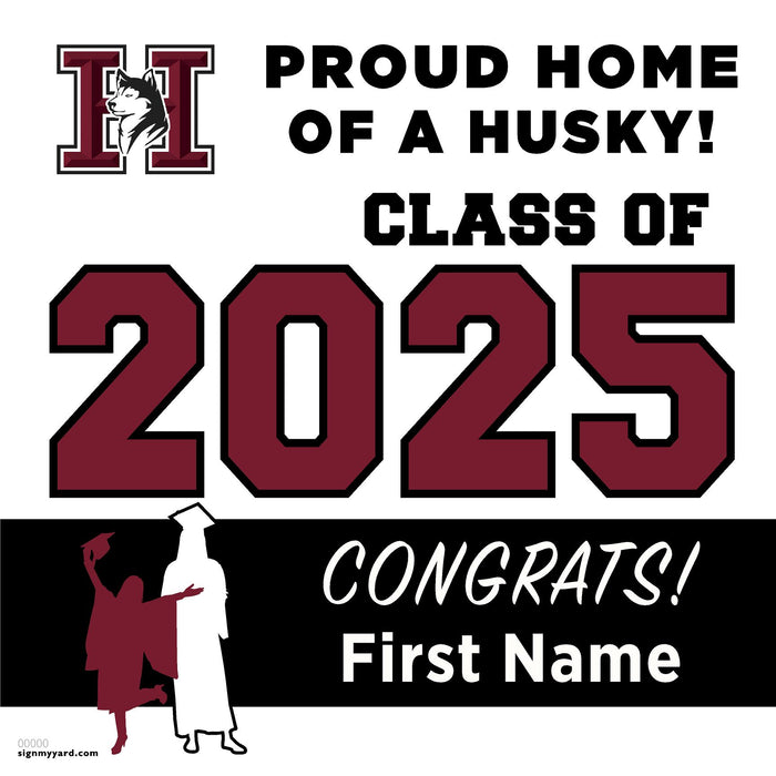 Hamilton High School 24x24 Class of 2025 Yard Sign (Option A)