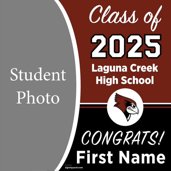 Laguna Creek High School 24x24 Class of 2025 Yard Sign (Option C)