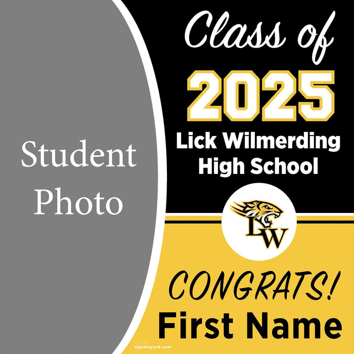 Lick Wilmerding High School 24x24 Class of 2025 Yard Sign (Option C)