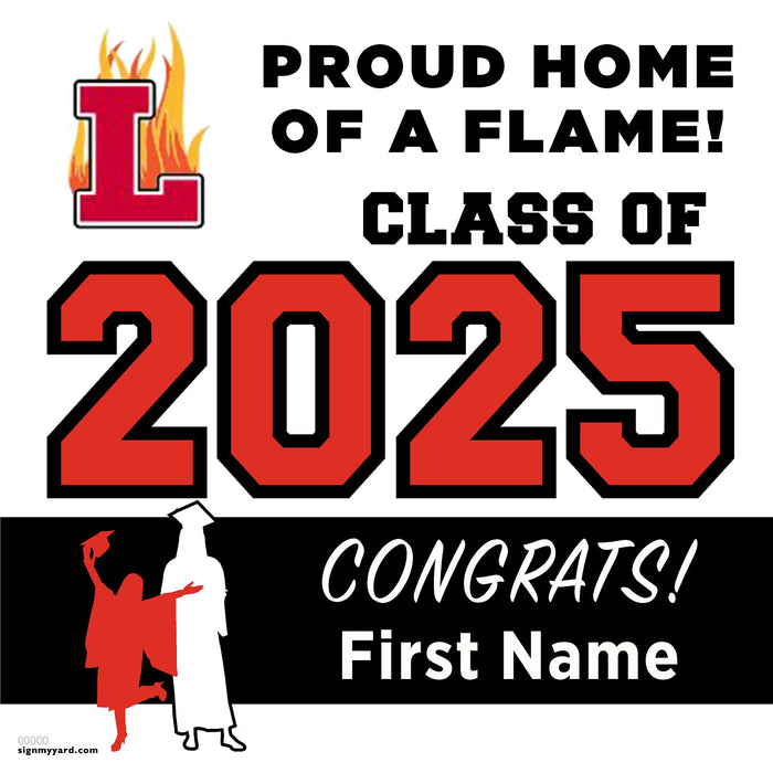 Lodi High School 24x24 Class of 2025 Yard Sign (Option A)