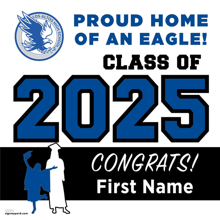 Los Altos High School 24x24 Class of 2025 Yard Sign (Option A)