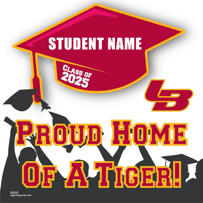 Los Banos High School Class of 2025 24x24 Yard Sign (Option B)