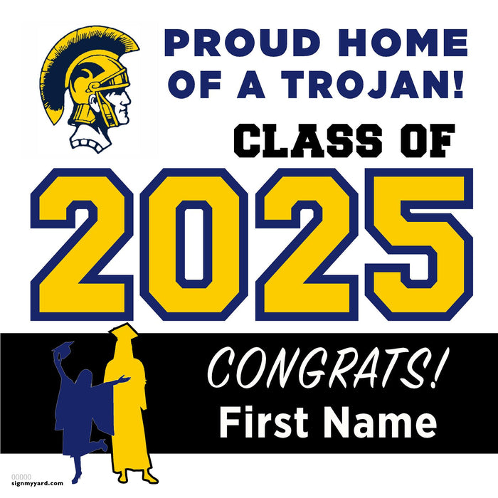 Milpitas High School 24x24 Class of 2025 Yard Sign (Option A)