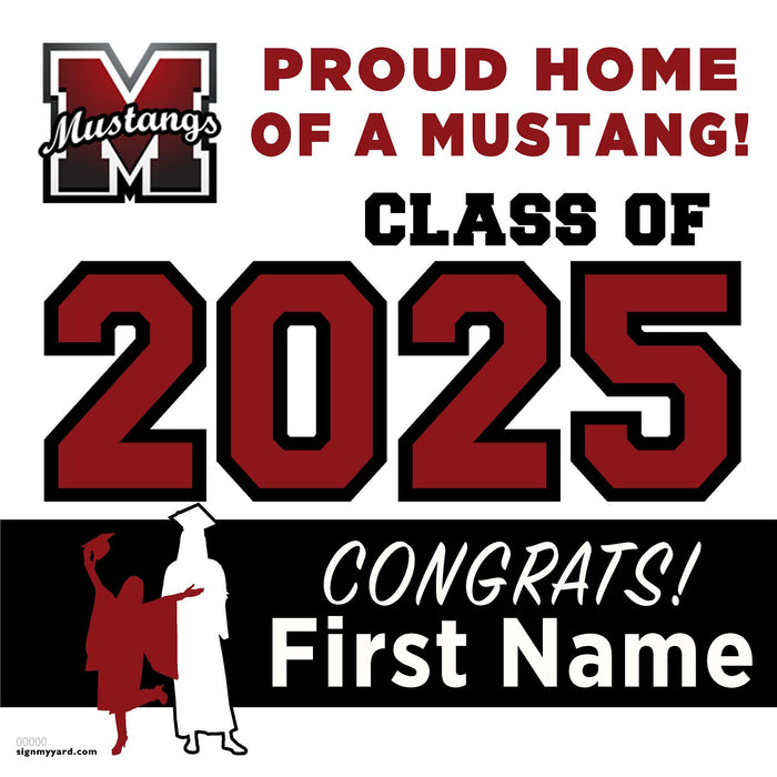 Monte Vista High School 24x24 Class of 2025 Yard Sign (Option A)