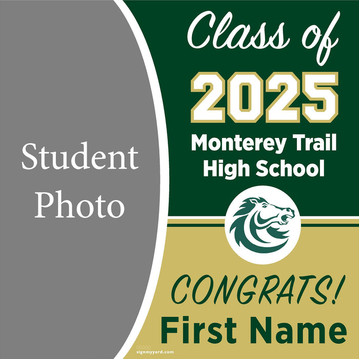 Monterey Trail High School 24x24 Class of 2025 Yard Sign (Option C)