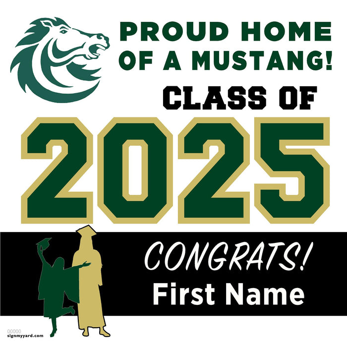 Monterey Trail High School 24x24 Class of 2025 Yard Sign (Option A)