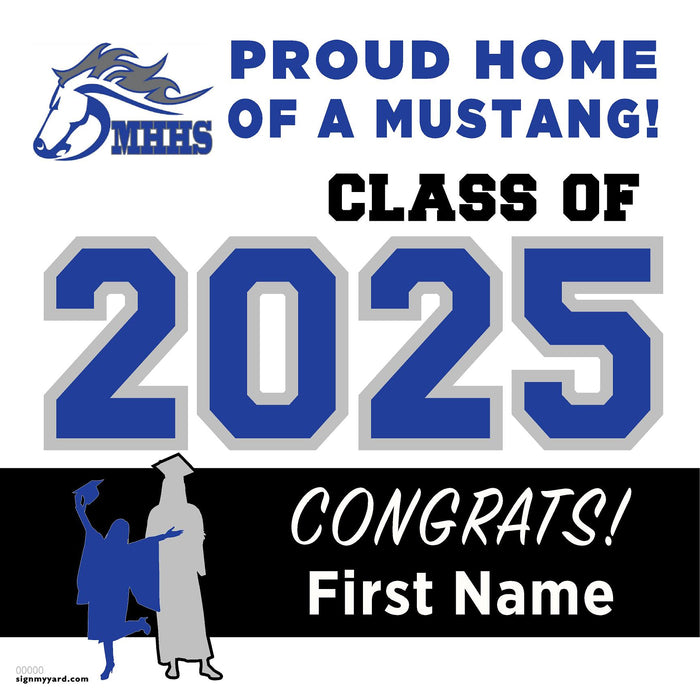 Mountain House High School 24x24 Class of 2025 Yard Sign (Option A)