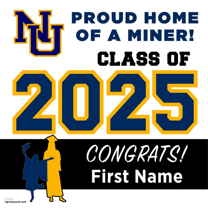 Nevada Union High School 24x24 Class of 2025 Yard Sign (Option A)