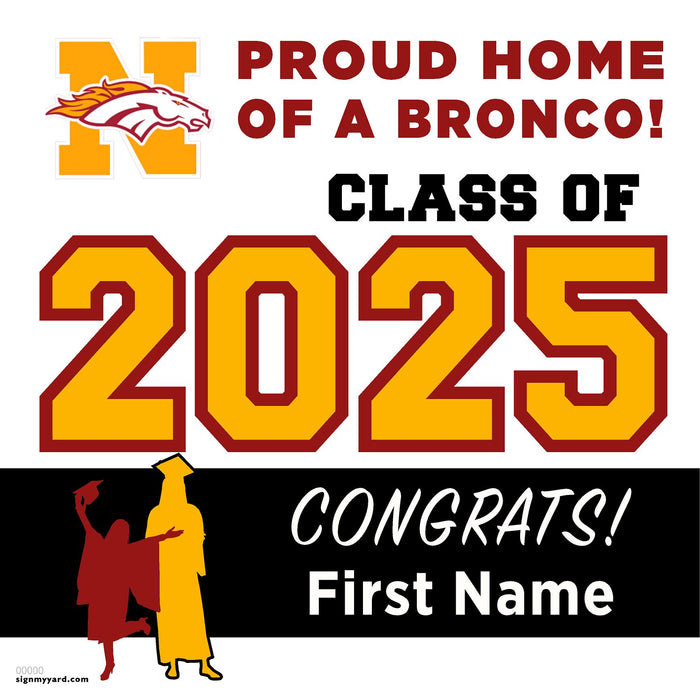 Northgate High School 24x24 Class of 2025 Yard Sign (Option A)