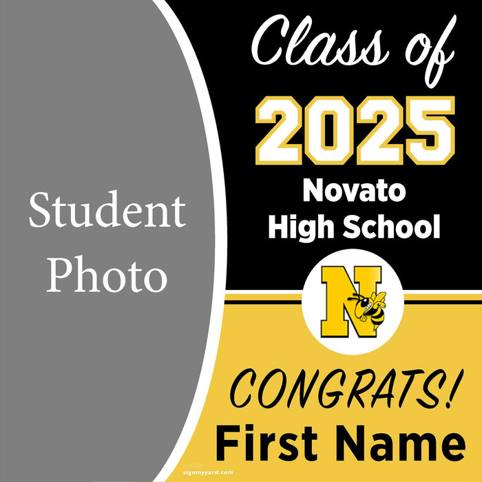 Novato High School 24x24 Class of 2025 Yard Sign (Option C)