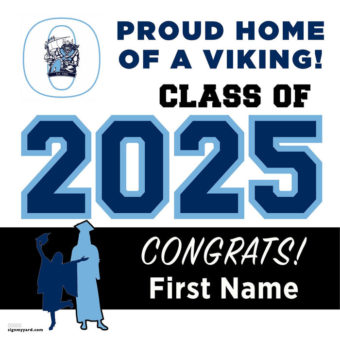 Oakmont High School 24x24 Class of 2025 Yard Sign (Option A)