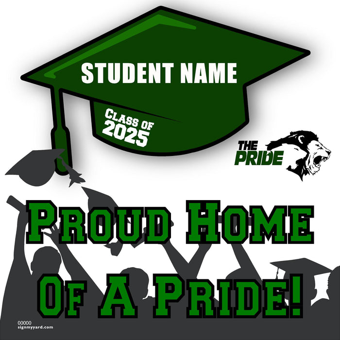 Pitman High School 24x24 Class of 2025 Yard Sign (Option B)