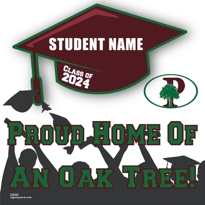 Plaza Robles High School 24x24 Class of 2024 Yard Sign (Option B)