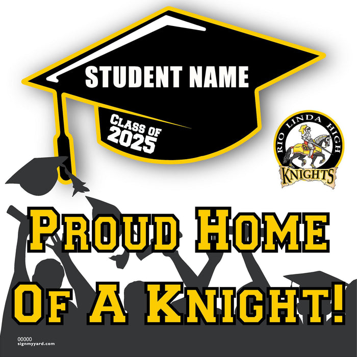 Rio Linda High School 24x24 Class of 2025 Yard Sign (Option B)