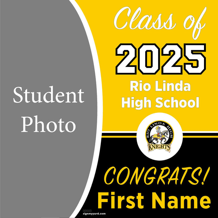 Rio Linda High School 24x24 Class of 2025 Yard Sign (Option C)