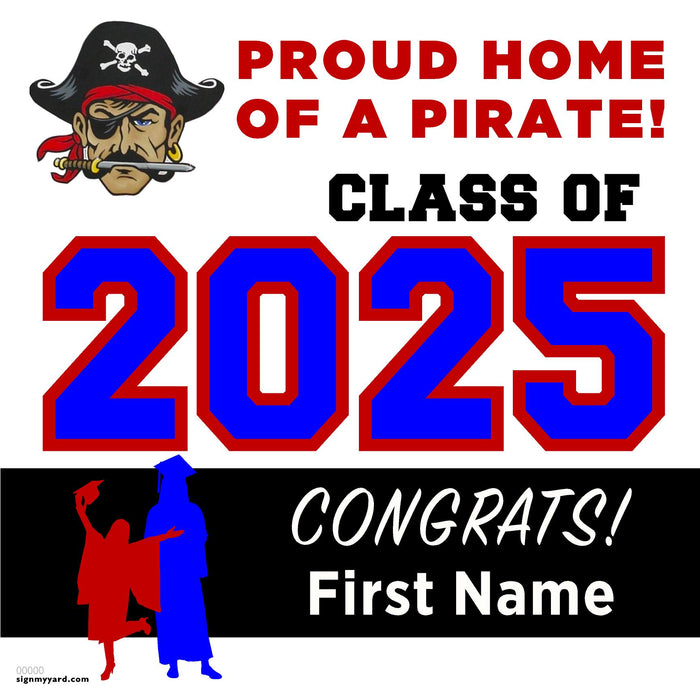 San Leandro High School 24x24 Class of 2025 Yard Sign (Option A)