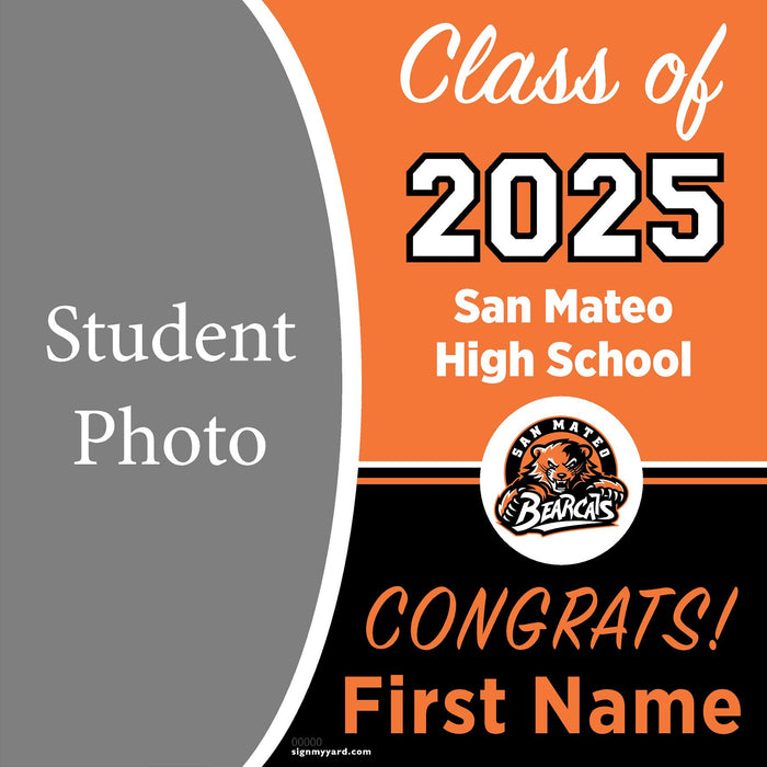 San Mateo High School 24x24 Class of 2025 Yard Sign (Option C)