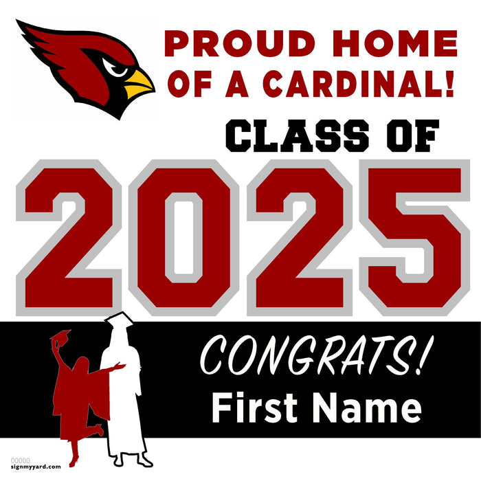 Santa Cruz High School 24x24 Class of 2025 Yard Sign (Option A)